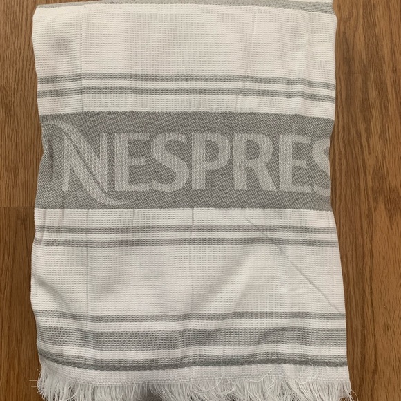 Nespresso Towel and Glass Water Bottle Bundle - Picture 2 of 8